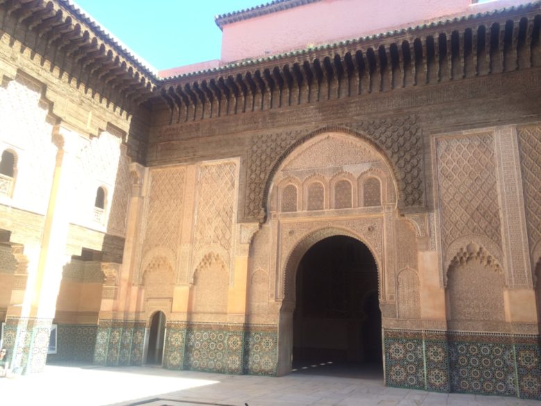 Courtyard of Ben Youssef