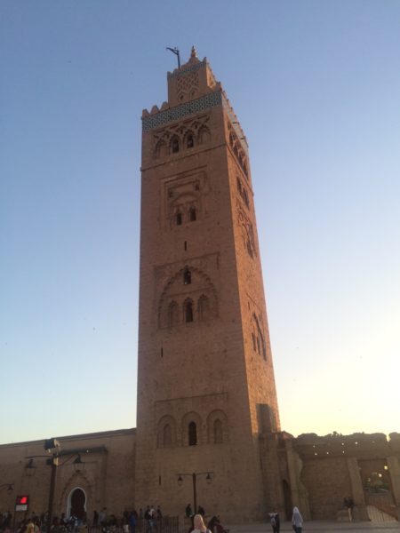 Koutoubia mosque minaret