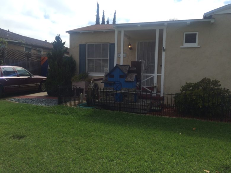 Every house in this San Diego neighborhood was like its own mini-golf course